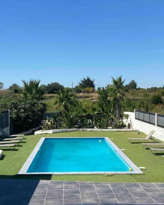 Proche Plage ,Lumineux, Confort Et Bien Situe Villa Meze Exterior photo
